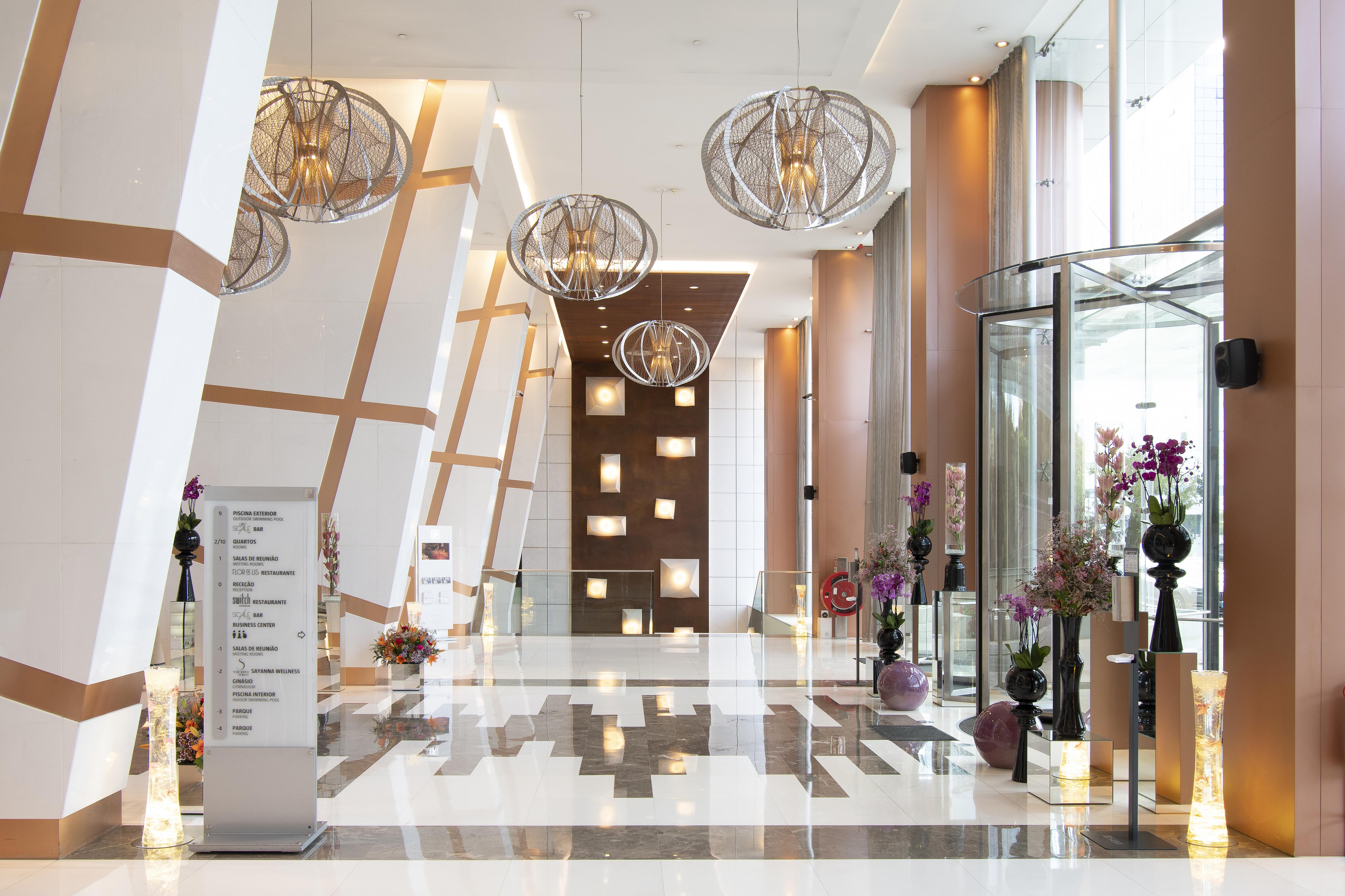 Epic Sana Lisboa Hotel Exterior foto Lobby
