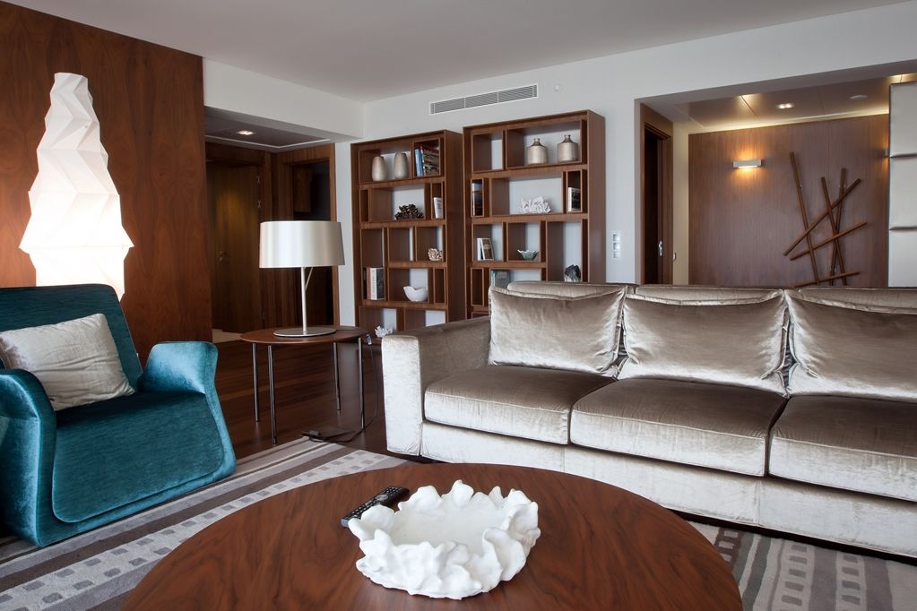 Epic Sana Lisboa Hotel Exterior foto A living room at the hotel
